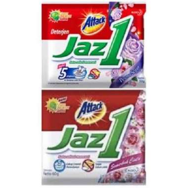 Jaz1 Attack Semerbak Cinta Pesona Segar 50G Deterjen 1 Renceng Isi 6 Pcs Pesona Segar
