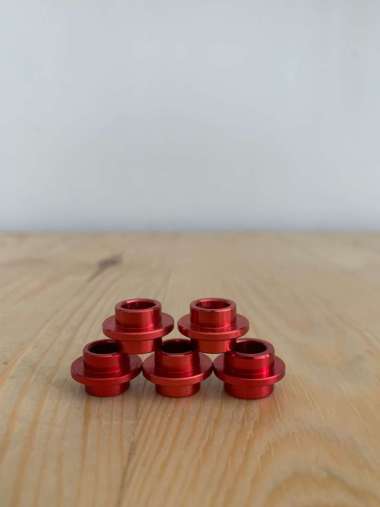 Spacer Uvo Alumunium Silver | Spacer Sepatu Roda |spacer RED