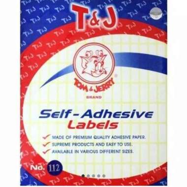 Label Tom & Jerry No 125 s/d 129 129