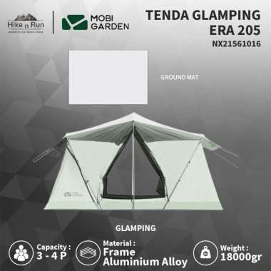 Mobi Garden Tenda Camping NX21561016 ERA 205 Glamping Tent