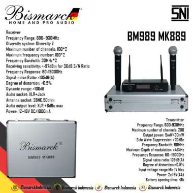 BM989 MK889 Professional wireless microphone
