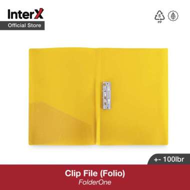 InterX Map Jepit (Clip File) Ungu