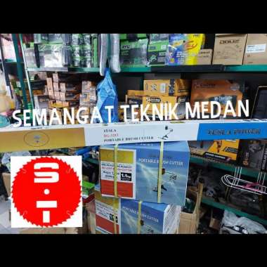 BG328T MESIN POTONG BABAT PANGKAS RUMPUT GRASS CUTTER TESLA BG 328T