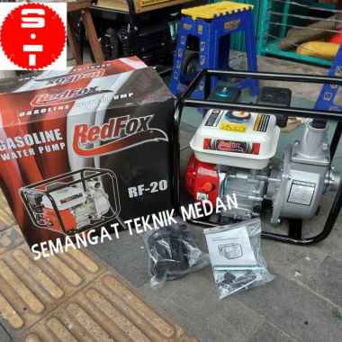 RF20 MESIN BENSIN POMPA AIR HISAP WATER PUMP 2" 2 INCH REDFOX RED FOX