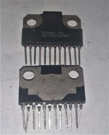 IC TA7280P TA 7280 P 5.8W Dual 22W BTL Audio Power Amplifier