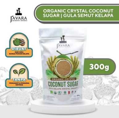 Javara - Gula Coconut Sugar Original - 300 gr pouch