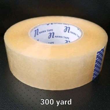 Lakban Bening Lakban Packing Lakban Besar Super Kuat || 45mm x 300 Yard