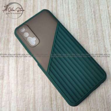 Case Hybrid Realme 7 / Realme 7 ( Asia ) / RMX2151, RMX2163 Case Fuze Transparan Hybrid Hijau Tua