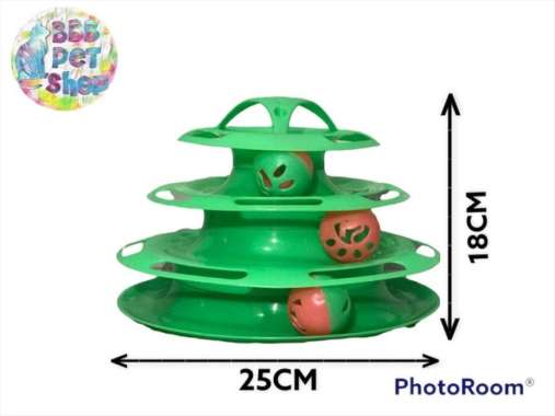 [NO BRAND] MAINAN KUCING BOLA BOLA / TOWER KUCING