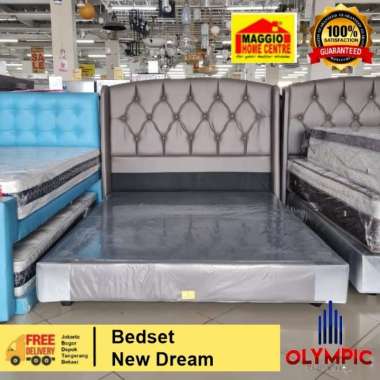 KASUR SPRINGBED EMPUK - MATRAS SPRINGBED - MAGGIO PILLOWTOP - OLYMPIC 180x200