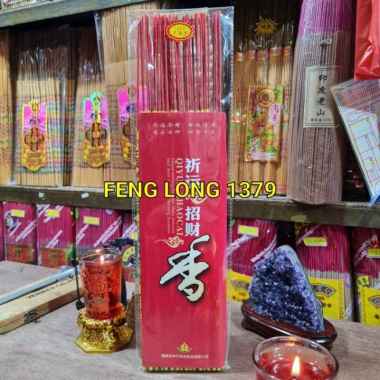 Hio Dupa Samkai KUNING TULISAN EMAS C 051 QiYunZhaoCai 48cm 250g