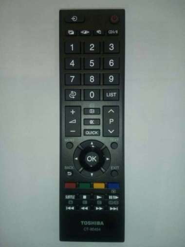 REMOT/REMOTE TV LCD/LED TOSHIBA CT-90454 ORI/ORIGINAL/ASLI BEST SELLER Multicolor