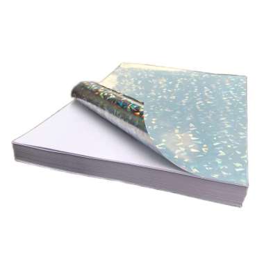 Best Stiker Hologram Pecah Beling A4 Kertas Stiker 3D Sticker Vinyl Stiker Merek Stiker Kemasan Prod