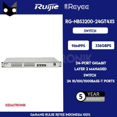 RUIJIE-24-Port 10G L2 Managed Switch RG-NBS3200-24GT4XS