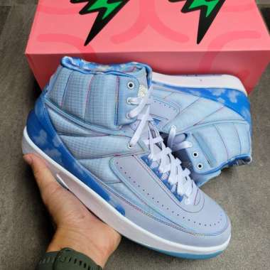 Air Jordan 2 Retro J Balvin || blue sky white