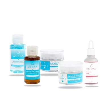 (Ready) Paket Lengkap Skincare Adera Original, Krim Wajah Adera, Day Cream Adera, Night Cream Adera, Toner Adera, Facial Wash Adera 1paket + Srm Acne