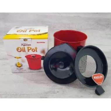 Tempat Minyak Bekas Oil Pot Maspion
