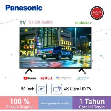 TV PANASONIC ANDROID TV DIGITAL 4K UHD 50 INCH TH-50HX600G ( BATAM )