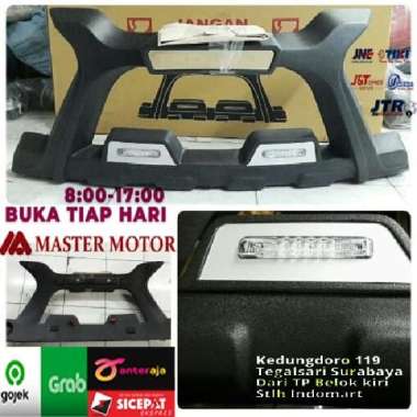 Tanduk Bumper X Depan Avanza Veloz Xenia Ertiga Sigra Rush TRD + Lampu