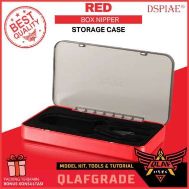 BOX NIPPER RED Merah Kotak Penyimpan Nipper Case dspiae