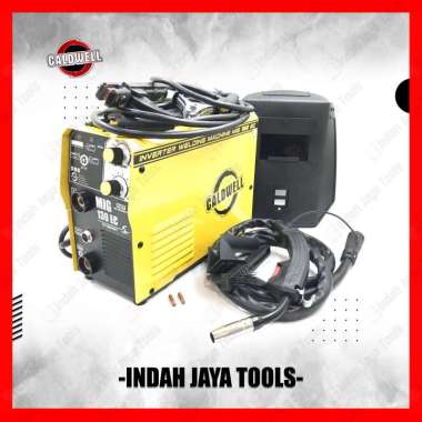 CALDWELL MIG 130 EC - Mesin Las MMA MIG Listrik Travo CO2 Flux Core - FREE KAWAT LAS
