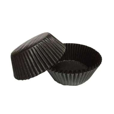 Diva paper cup case HITAM 5,5 cm (100 pc)/paper cup nastar/cup kertas