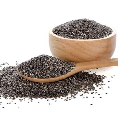 Organic Black Chia Seed / Biji Chia [1 Kg]