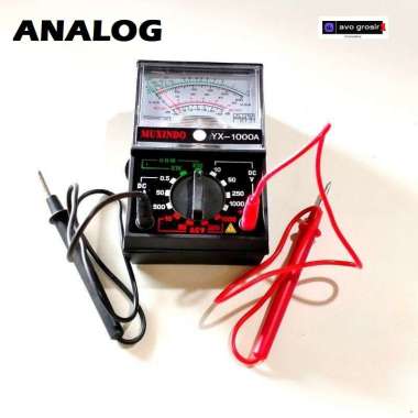 Multimeter / Avo Meter / Multitester / Avometer Analog Digital ANALOG