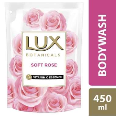 Promo Harga LUX Botanicals Body Wash Soft Rose 450 ml - Blibli