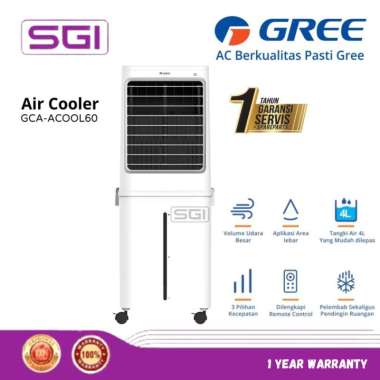 GREE Air Cooler 60 Liter Penyejuk & Humidifier Honeycomb GCA-ACOOL60