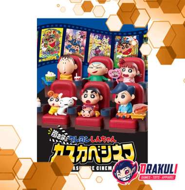 Toys Re-Ment Crayon Shinchan Theater (Set Of 6)