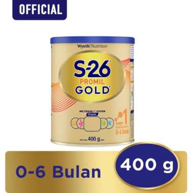 Promo Harga S26 Promil Gold 1 Susu Formula Bayi 0-6 Bulan 400 gr - Blibli