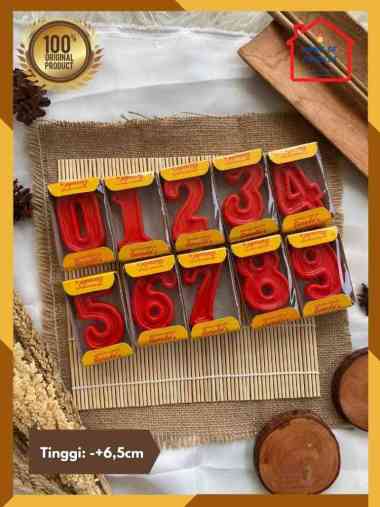 Lilin Angka Ulang Tahun / Lilin Ulang Tahun Garuda Merah Ukuran Sedang Angka 2