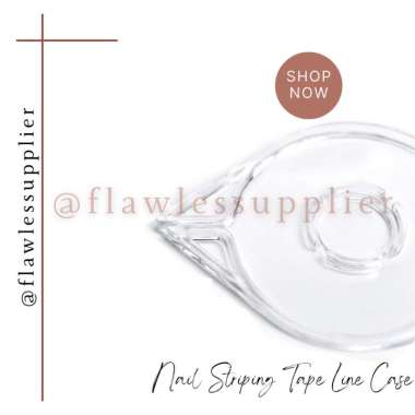 Case Holder Nail Art Stripping Line Stiker / Stiker Garis / Striping Tape / Case Holder Rol Tape Sti