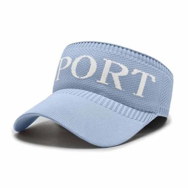 Women Golf cap ELASTIC SPORT Topi Baseball Topi Senam Topi Aerobik Topi pantai Topi Wanita BLUE