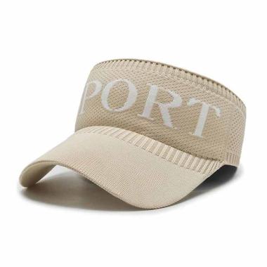 Women Golf cap ELASTIC SPORT Topi Baseball Topi Senam Topi Aerobik Topi pantai Topi Wanita KHAKI