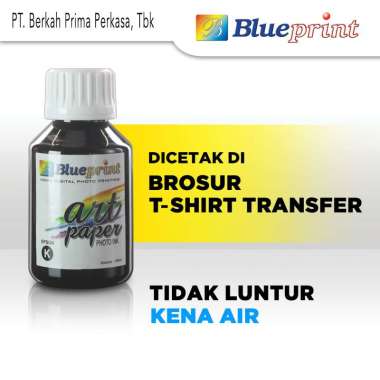Blueprint Tinta Art Paper Printer Refill for Epson [100 mL/ 6 Warna] Black