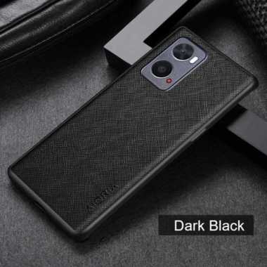 OPPO A36 | A76 | A96 SOFT CASE CANVAS CROSS PATTERN Oppo A76 Black