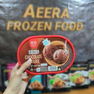 Promo Harga Walls Ice Cream Chocolate Deluxe 700 ml - Blibli