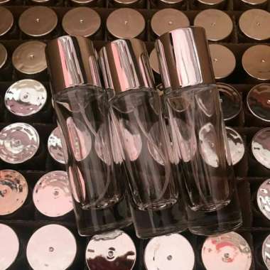 Botol Farfum Kosong Casa 30ml/Casa Silver/Casa Trans Cap Silver 30ml