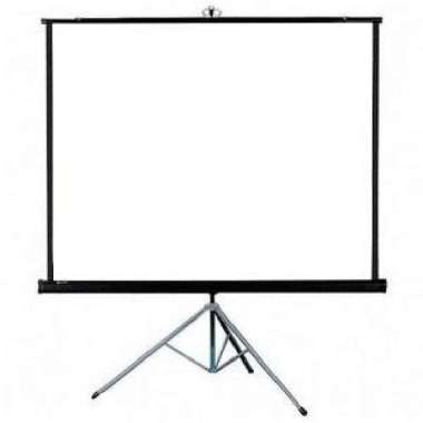 Layar - Screen Manual Projector Tripod 70"