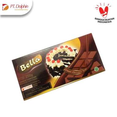 PT.DOLPHIN Bella Compound Dark Chocolate (Cokelat Compound)