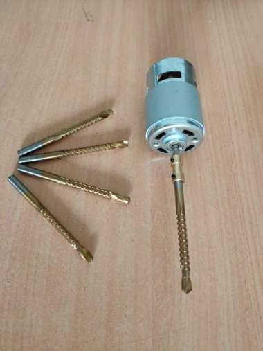 PAKET!!! Dinamo Motor 775 plus DRILL tanpa Bracket