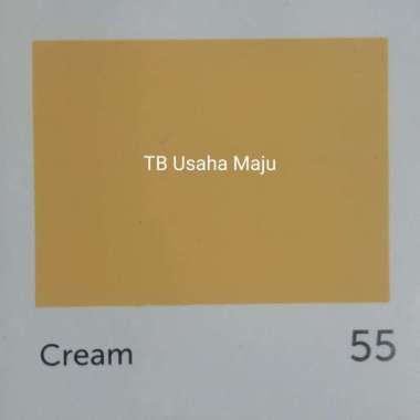 MATRIX Cat Tembok Dinding Air Pail Rumah Cream Krem Hijau Abu Tua Muda kemasan 25KG Cream 55