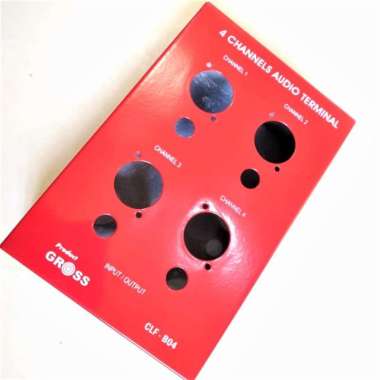 Box Audio Terminal 4, 6, 8 10, Channel 4 channel