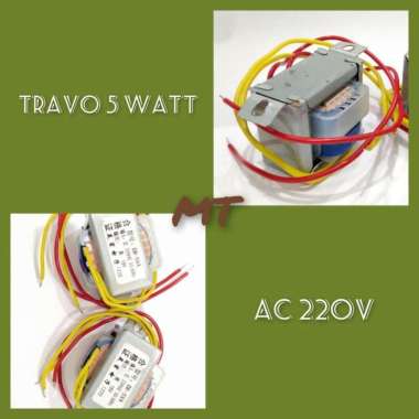 Transformer Travo 5W AC 220V to AC 18V/24V/46V (1818B) AC 24V