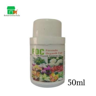 FOC 50ml Pupuk Formula Organik Cair Tanaman Hias, Pupuk Aglonema