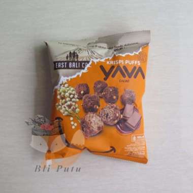 YAVA Krispi Puffs Formerly East Bali Cashews - 45gr Cokelat