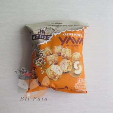YAVA Krispi Puffs Formerly East Bali Cashews - 45gr Mente Manis