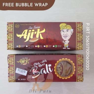 Pie Susu Ajik By Krisna Oleh Oleh Khas Bali Luar Kotak - Original